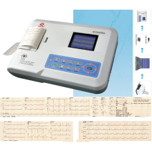 CONTEC EKG 300G Digital Dreikanal EKG Machine CE 12 Lead EKG Color LCD PC -Software